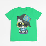 Kids Tee - 100% Cotton Cool Cat