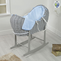 Kradyl Kroft Moses Basket - Grey