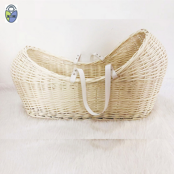 Kradyl Kroft Moses Basket - Natural