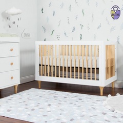 Kradyl Kroft Crib Nouveau - Nautral White