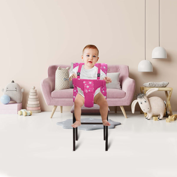 Pink Star Portable Baby Chair Cover