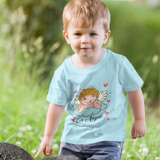 Kids Tee - 100% Cotton Cute Angel