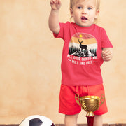 Kids Tee - 100% Cotton Wild and Free