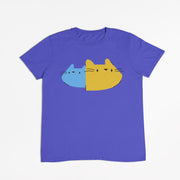 Kids Tee - 100% Cotton Twin Cat