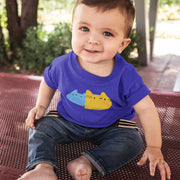 Kids Tee - 100% Cotton Twin Cat