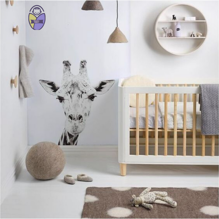 Kradyl Kroft Crib Nouveau - Nautral White