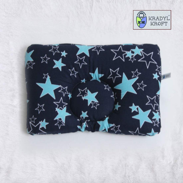 Born Star Navy New Born Pillow | Baby Pillow