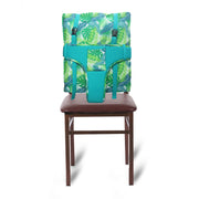 Green Feather Portable Baby Chair Cover