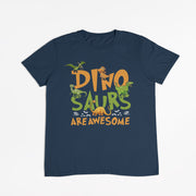 Kids Tee - 100% Cotton Awesome Dino