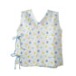 Muslin Sleeveless Tie Wrap Style Jhabla/Vest - InSea