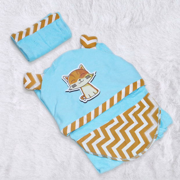 Happy Kitty - Hooded Towel