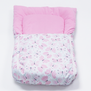 Pink Butterfly Baby Sleeping Bag N Carrier