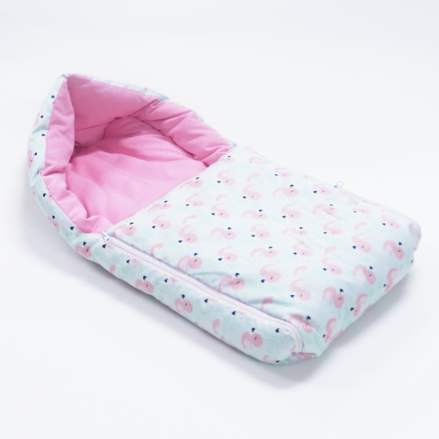 Flamingo Baby Sleeping Bag N Carrier