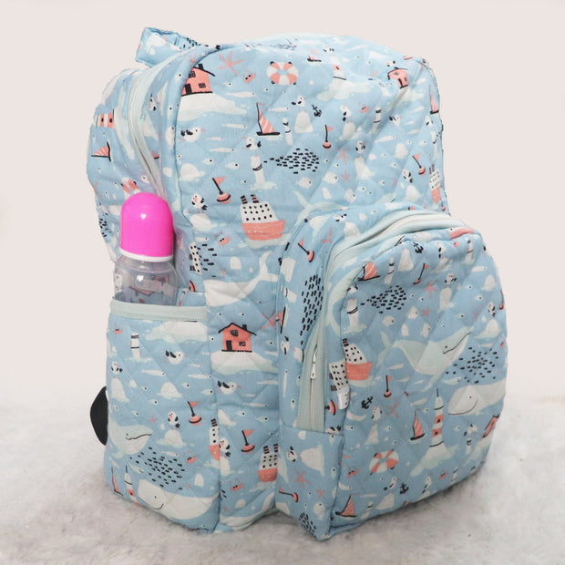 Happy Whale Cloth Diaper Bag for Baby