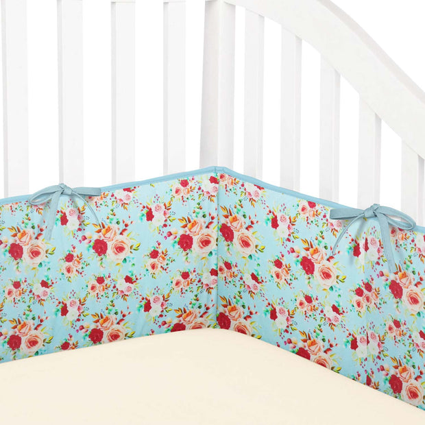 Crib Bumper Pad - Floral