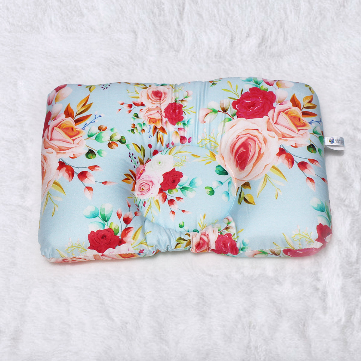 Floral Garden New Born Pillow | Baby Pillow | Head Shaping Pillow