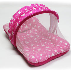 Pink Star -  Kradyl Kroft Bassinet Style Mosquito Net Bedding for Infants