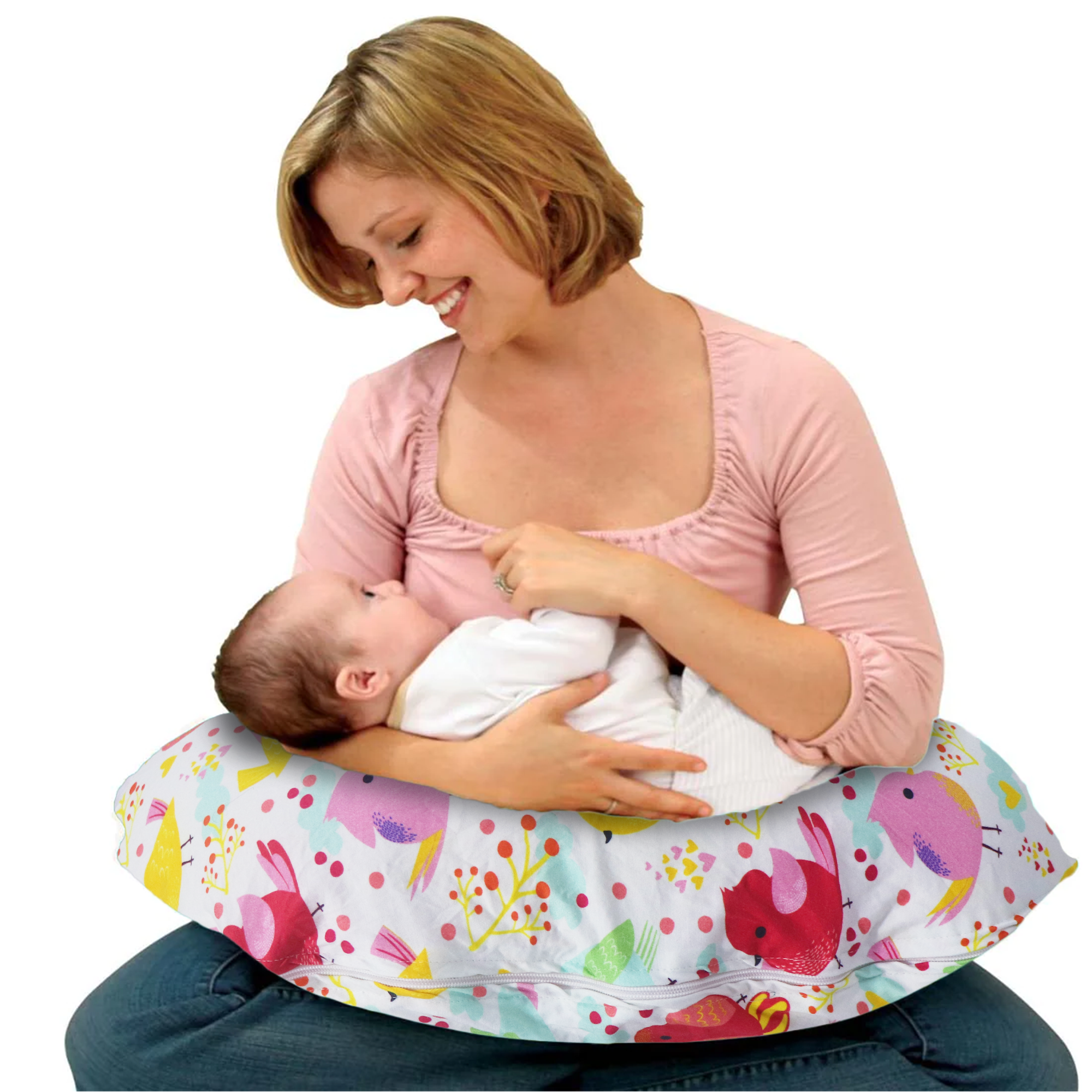 Tweety Birds - Baby Feeding Pillow | Nursing Pillow | Breastfeeding Pillow
