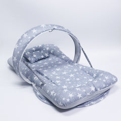 Grey Star -  Kradyl Kroft Bassinet Style Mosquito Net Bedding for Infants