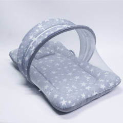 Grey Star -  Kradyl Kroft Bassinet Style Mosquito Net Bedding for Infants