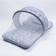 Grey Star -  Kradyl Kroft Bassinet Style Mosquito Net Bedding for Infants