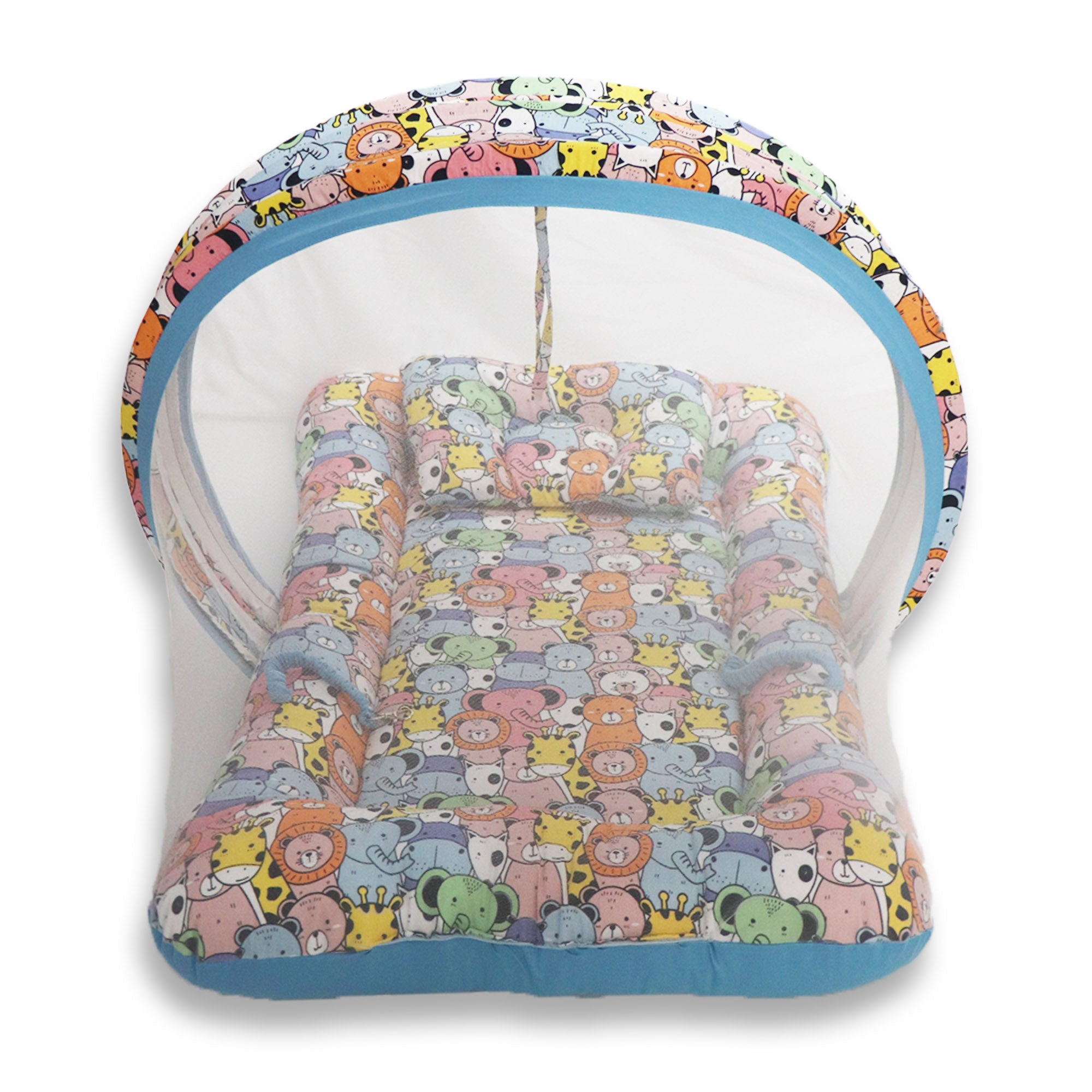 Happy Zoo - Kradyl Kroft Bassinet Style Mosquito Net Bedding for Infants