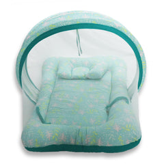 Minty Flora - Kradyl Kroft Bassinet Style Mosquito Net Bedding for Infants