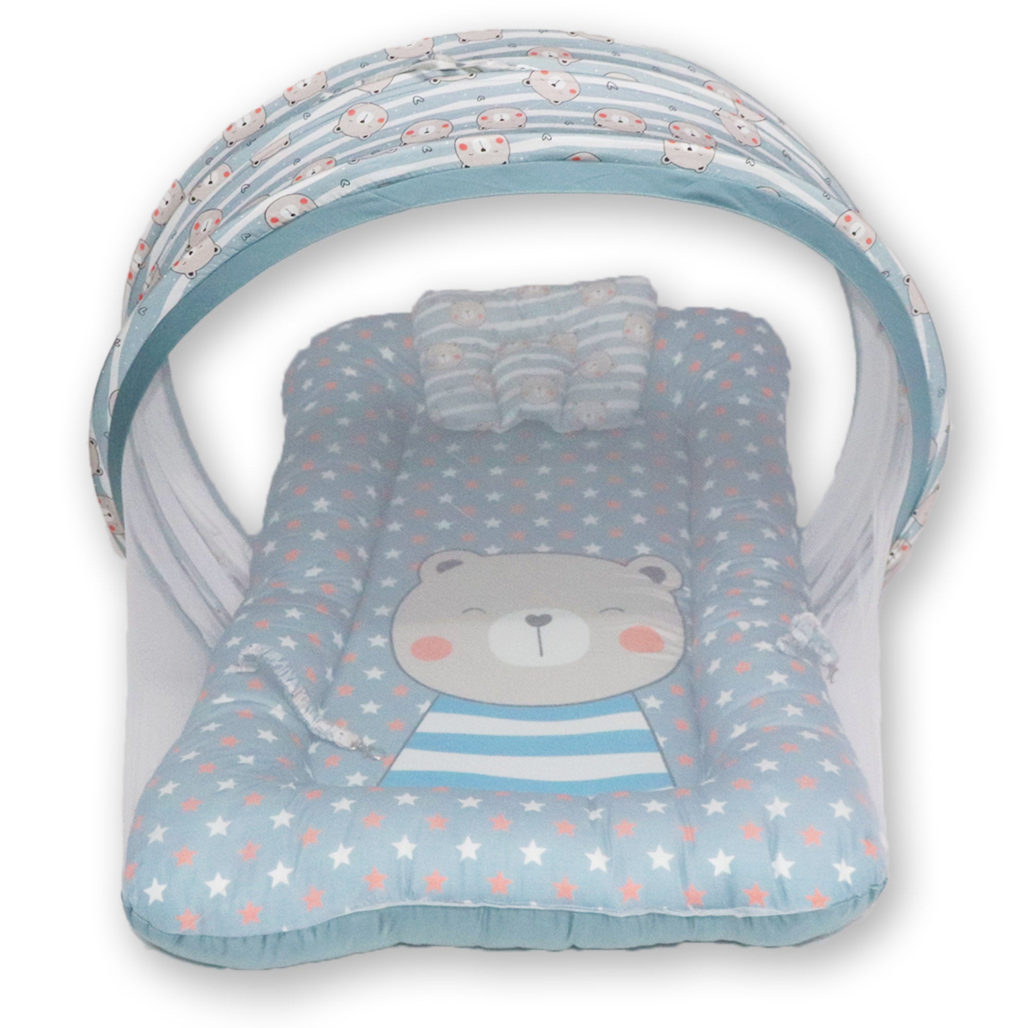 Teddy -  Kradyl Kroft Bassinet Style Mosquito Net Bedding for Infants