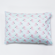 Little Flamingo - Toddler Pillow with 100% Cotton Removable cover - 20 X 15 Inches | Children Pillows