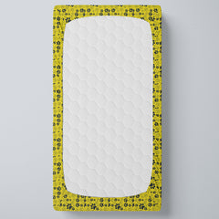 Pugmasks Fitted Crib Sheet