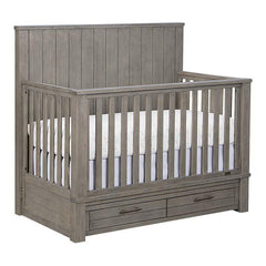 Kradyl Kroft Wooden Crib - Antique Finish