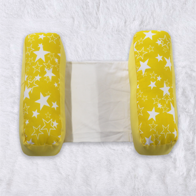 Baby Anti Roll Side Pillows - Yellow Star