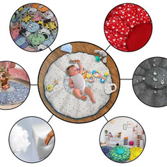 Baby Playing Mat Cum Storage Bag