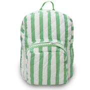 Kradyl Kroft Quilted Diaper Bag with Quilted Shoulder Straps (MNT Stripes)
