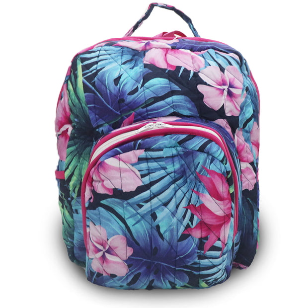 Tropical Print Cloth Diaper Bag for Baby