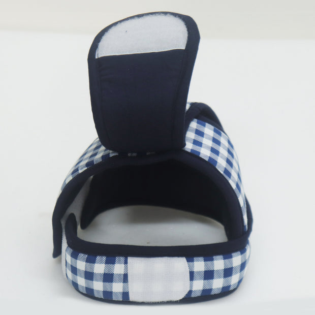Blue Checks - Kradyl Kroft Baby Safety Helmet  With Kneepads