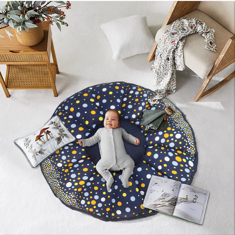 Magic Polka Baby Play Mat Cum Storage Bag