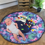 Tropika Baby Play Mat Cum Storage Bag