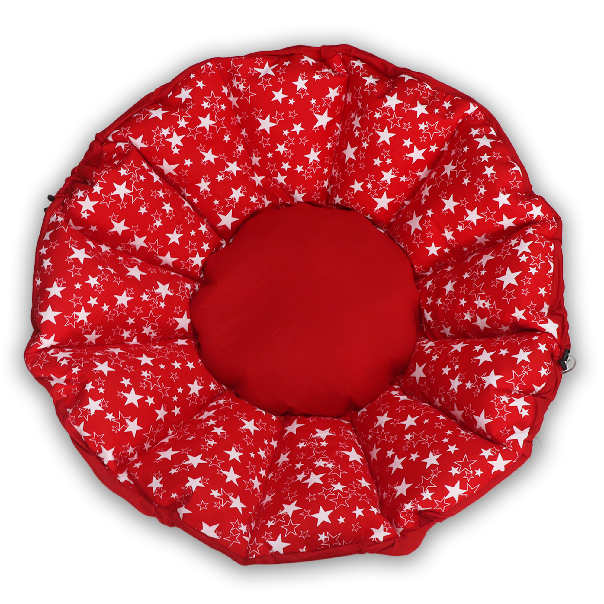 Red Star Baby Play Mat Cum Storage Bag