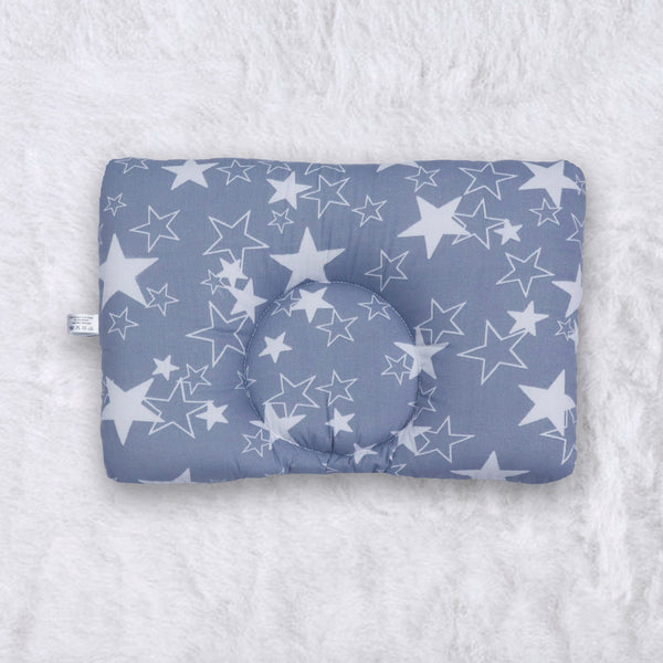 Grey Star New Born Pillow | Baby Pillow