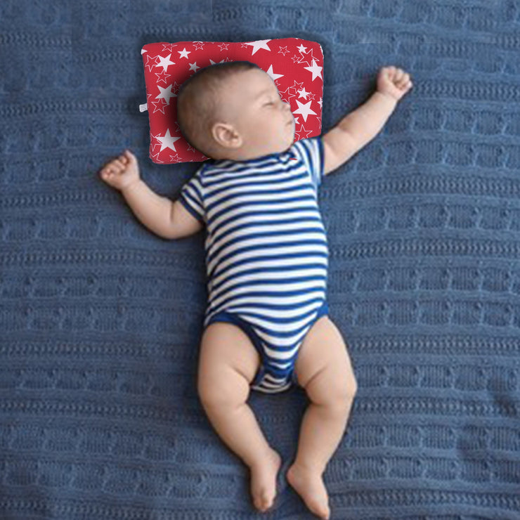 Red Star New Born Pillow | Baby Pillow