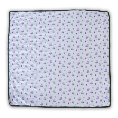 L'il Owl Muslin Quilt - Baby Quilt | Baby Blanket