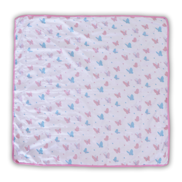 Butterfly Muslin Quilt - Baby Quilt | Baby Blanket