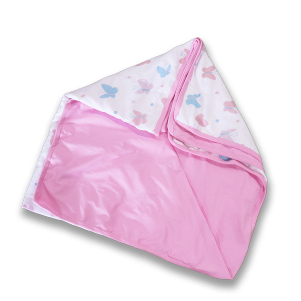 Butterfly Muslin Quilt - Baby Quilt | Baby Blanket