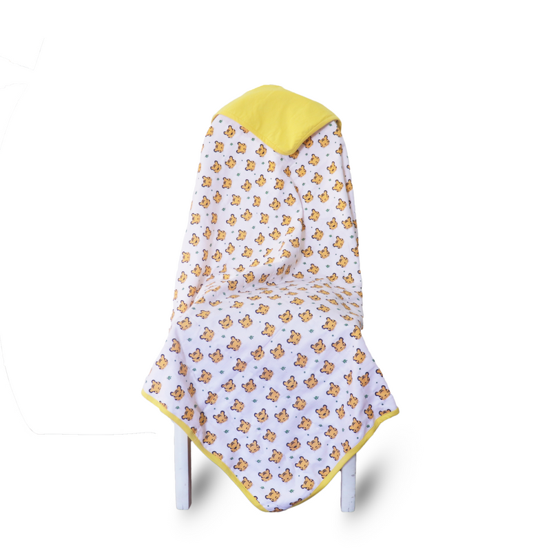 L'il Tiger Muslin Quilt - Baby Quilt | Baby Blanket