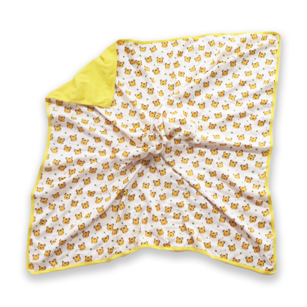 L'il Tiger Muslin Quilt - Baby Quilt | Baby Blanket