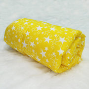 Born Star Yellow - Baby Quilt | Baby Blanket