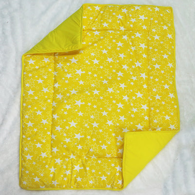 Born Star Yellow - Baby Quilt | Baby Blanket