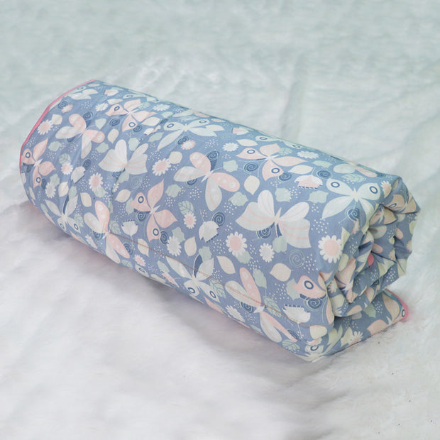 Butterfly Grey - Baby Quilt | Baby Blanket