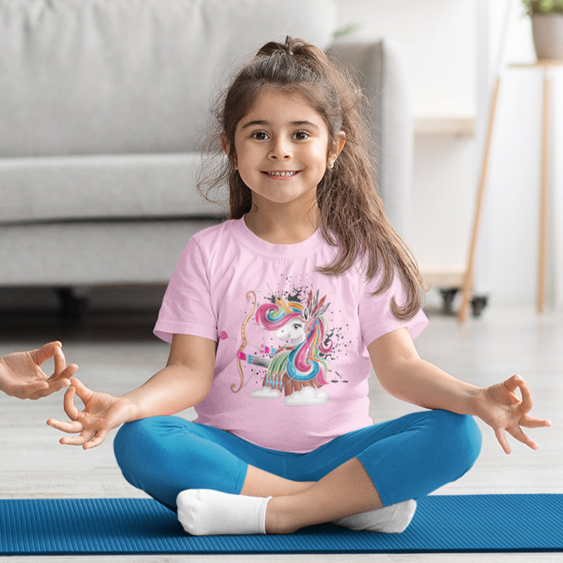 Kids Tee - 100% Cotton Aim Unicorn